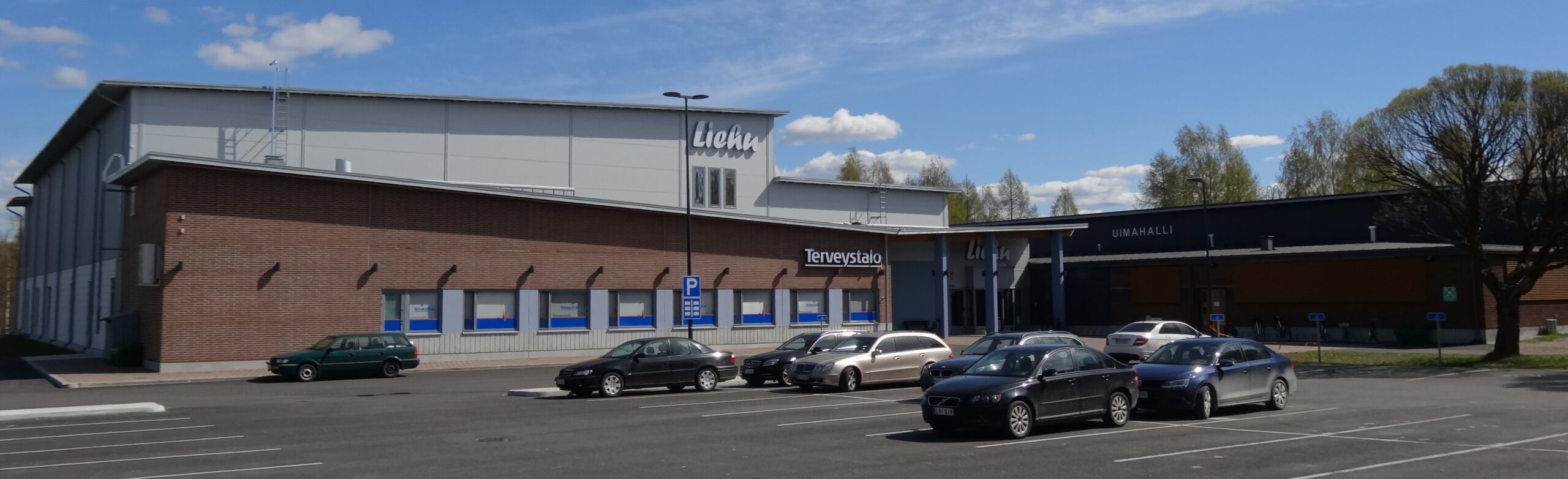 Liehu kainuuntieltä päin kuvattuna